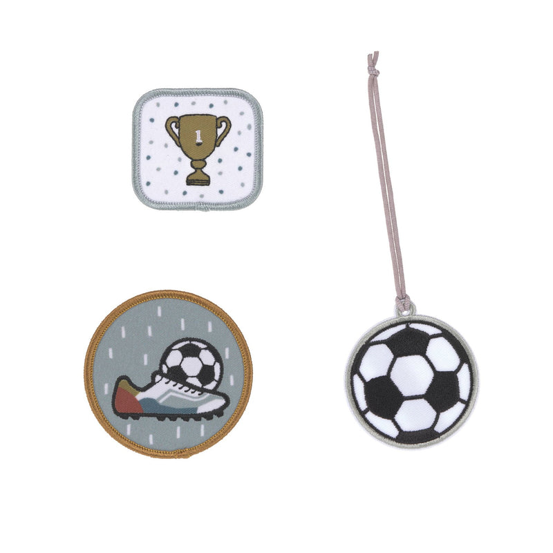 Anhänger & Patches Schul Set Unique, Football