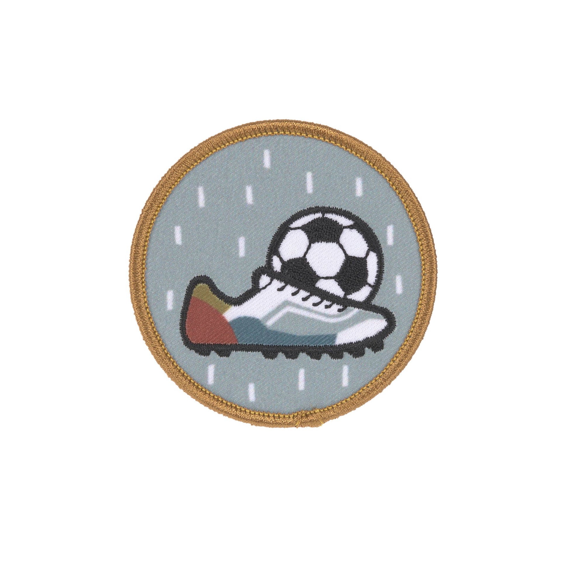 Lässig Anhänger & Patches Schul Set Unique, Football Rückansicht