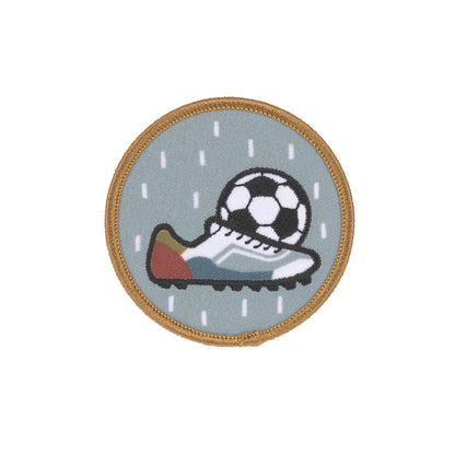 Lässig Anhänger & Patches Schul Set Unique, Football Rückansicht