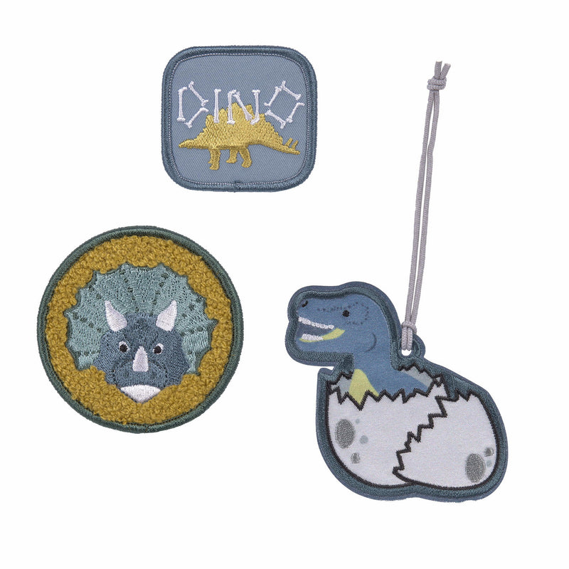 Anhänger & Patches Schul Set Unique, Jurassic