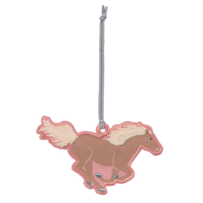 Lässig Anhänger & Patches Schul Set Unique, Horse pink Rückansicht