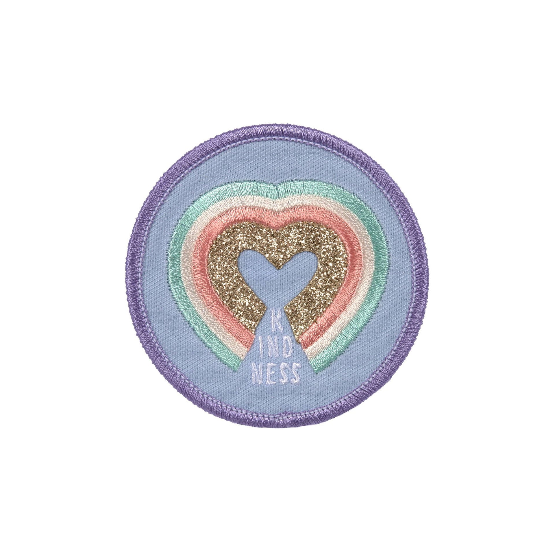 Lässig Anhänger & Patches Schul Set Unique, Unicorn glitter Seitenansicht
