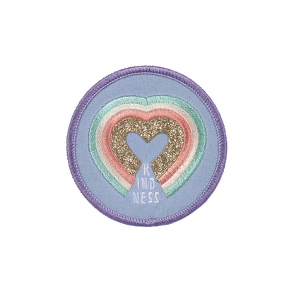 Lässig Anhänger & Patches Schul Set Unique, Unicorn glitter Seitenansicht