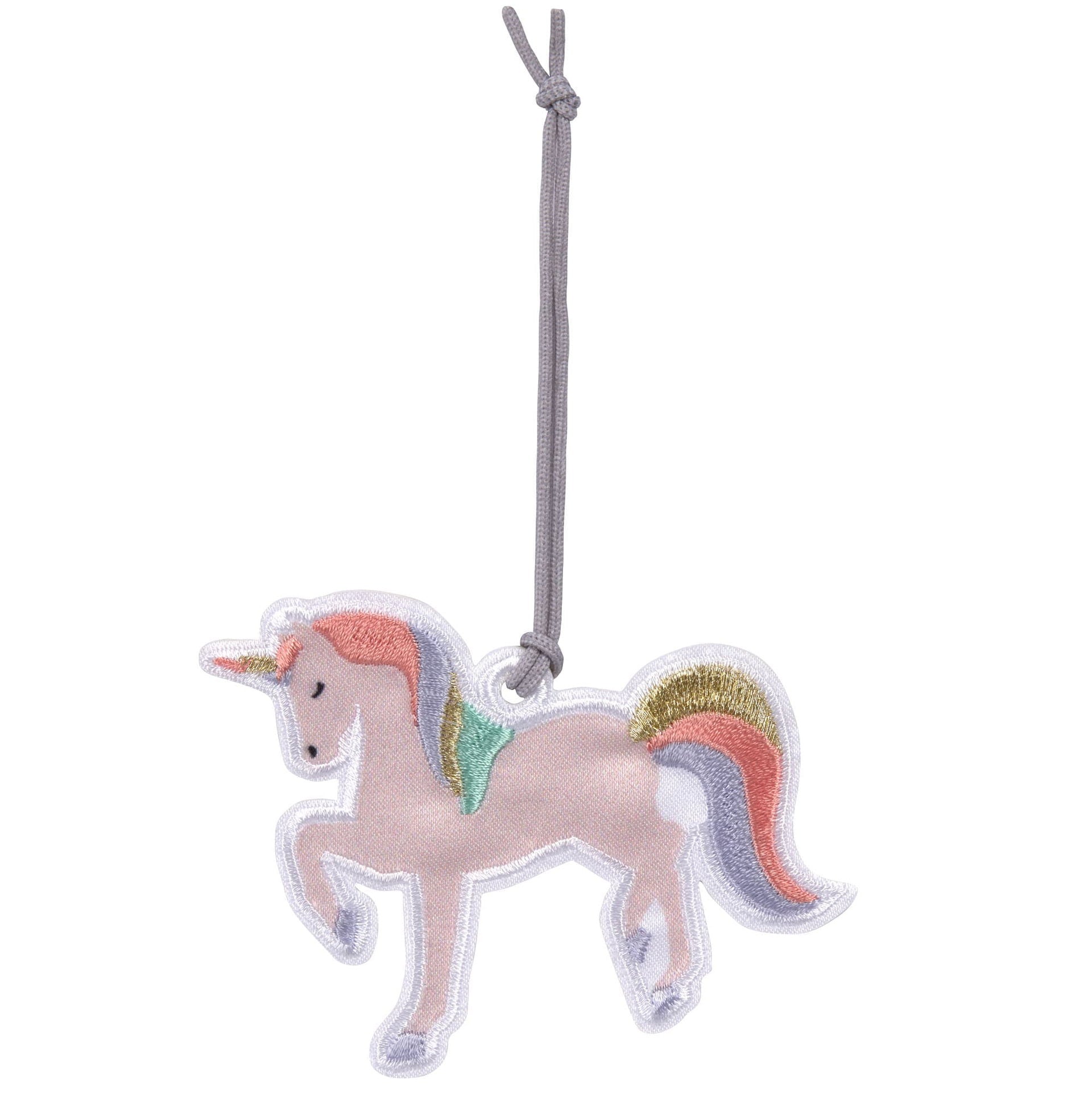 Lässig Anhänger & Patches Schul Set Unique, Unicorn glitter Maße