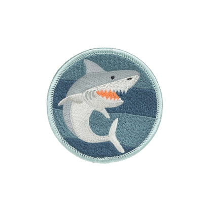 Lässig Anhänger & Patches Schul Set Unique, Shark (Ocean Edition) Rückansicht