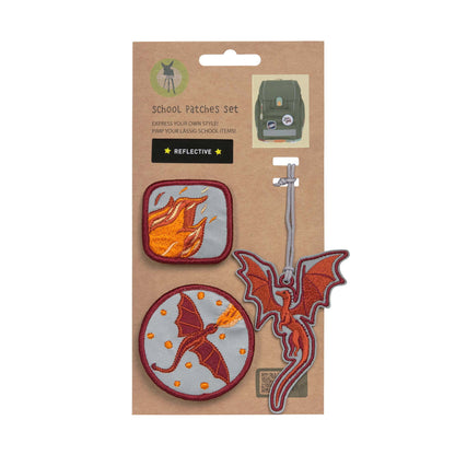 Lässig Anhänger & Patches 3er Set, Dragon Anwendung