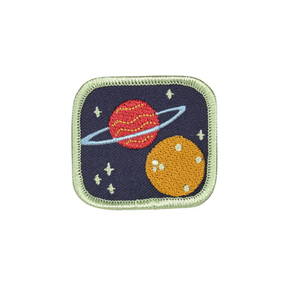 Lässig Anhänger & Patches Schul Set, Unique Weltraum Detail Bild