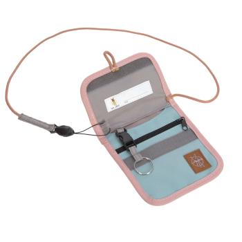 laessig Schulranzen Set 7-teilig Unique Rose Blue Black mit Zubehör