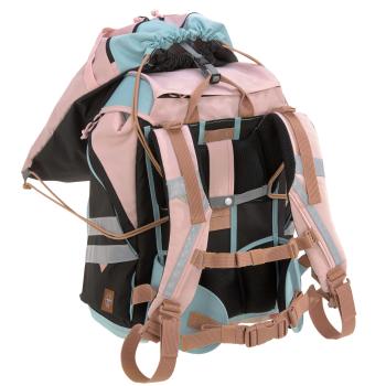 laessig Schulranzen Set 7-teilig Unique Rose Blue Black im Einsatz