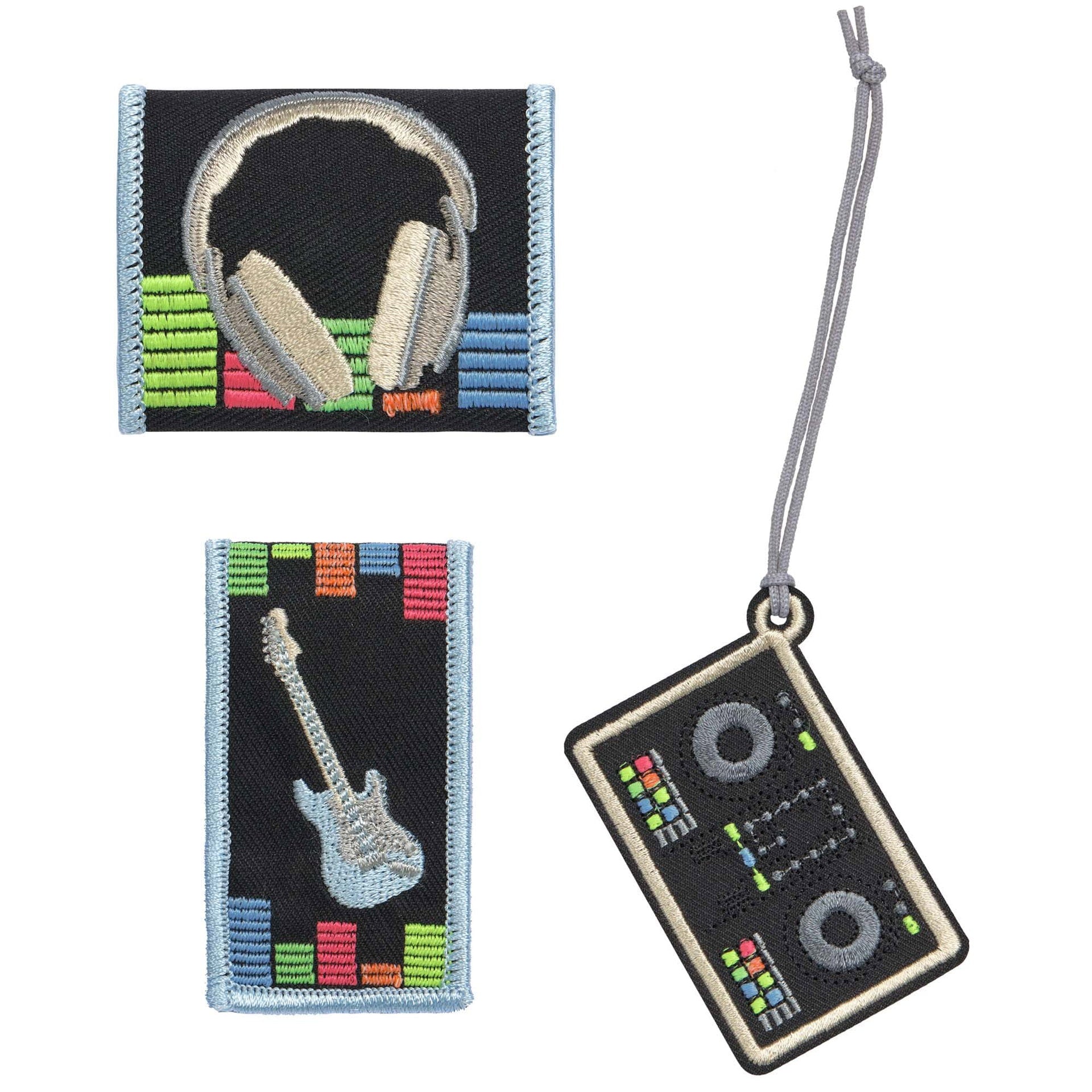Anhänger & Patches BOLD Match, Musik