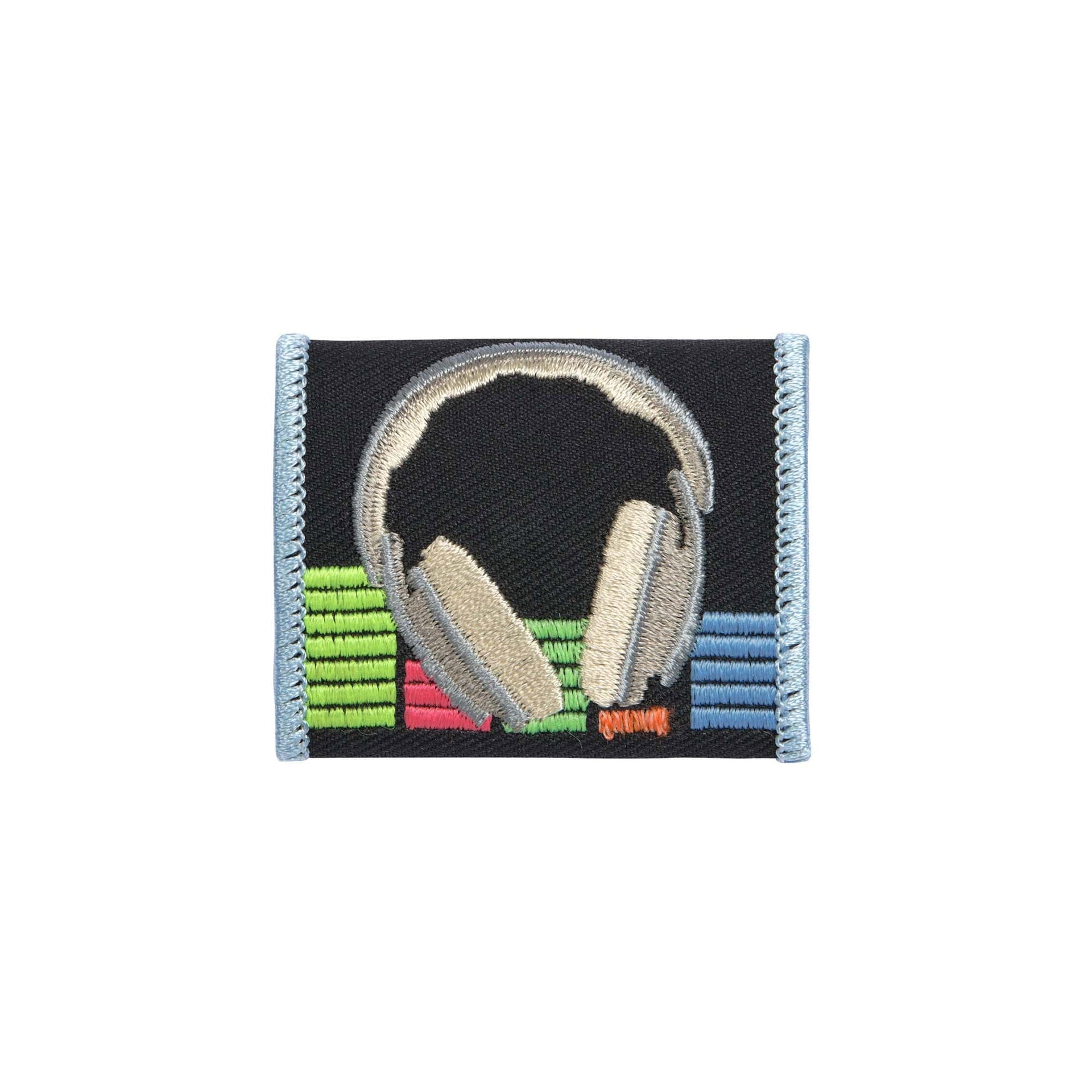 Lässig Anhänger & Patches BOLD Match, Musik Rückansicht