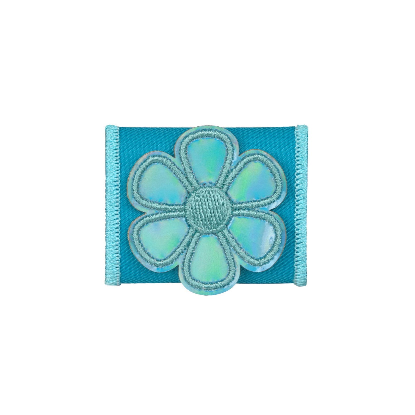 Lässig Anhänger & Patches BOLD Match, Blumen Seitenansicht