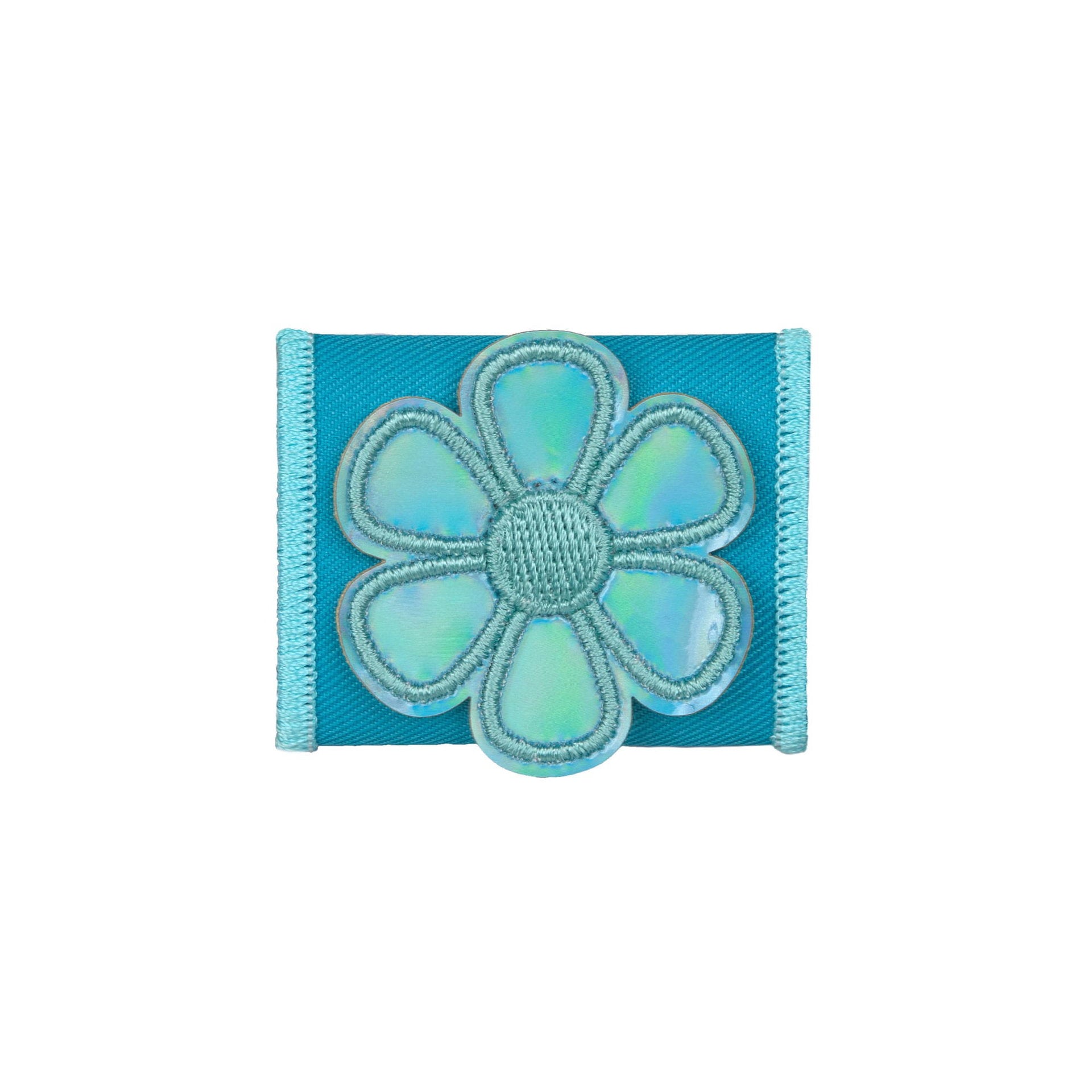 Lässig Anhänger & Patches BOLD Match, Blumen Seitenansicht