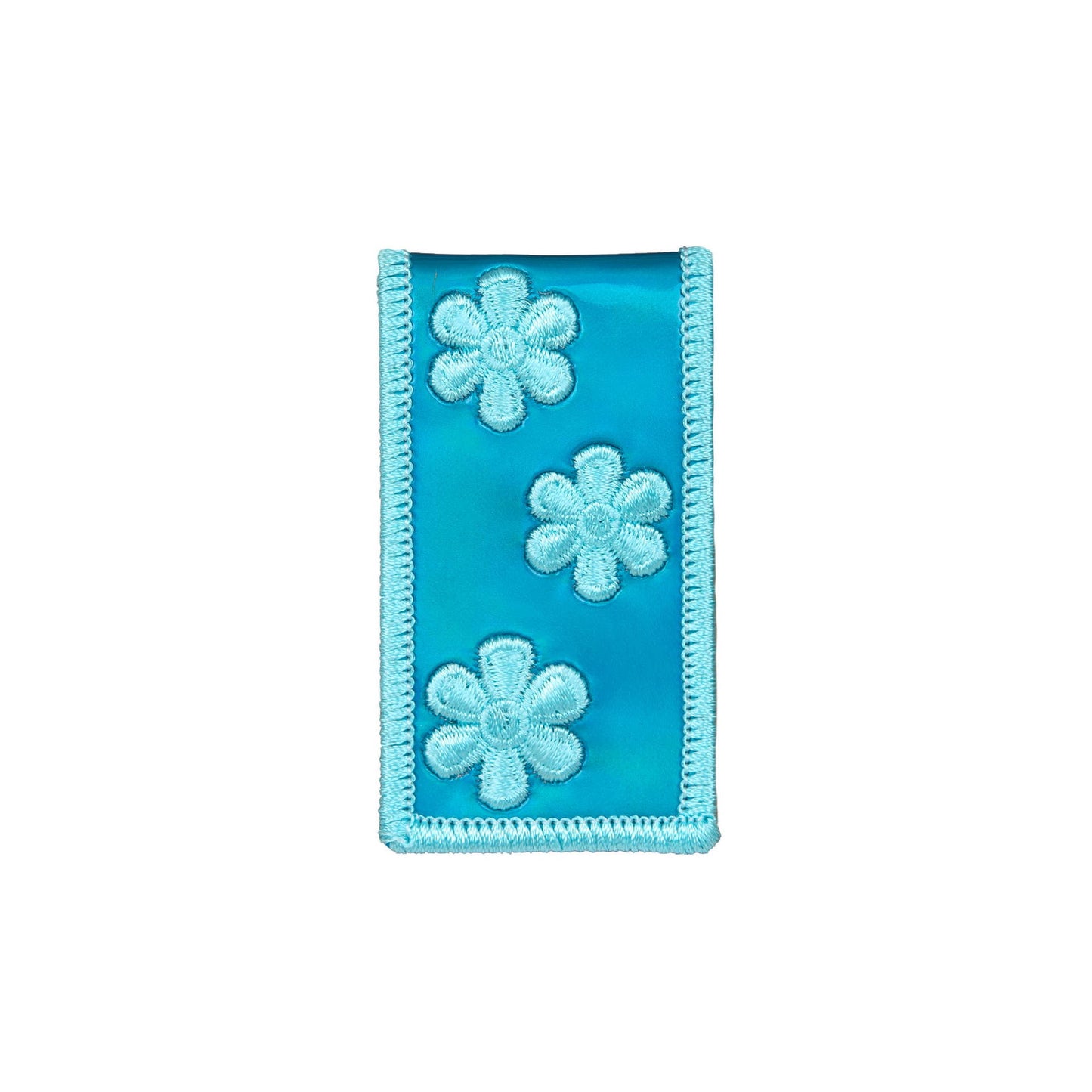 Lässig Anhänger & Patches BOLD Match, Blumen Rückansicht