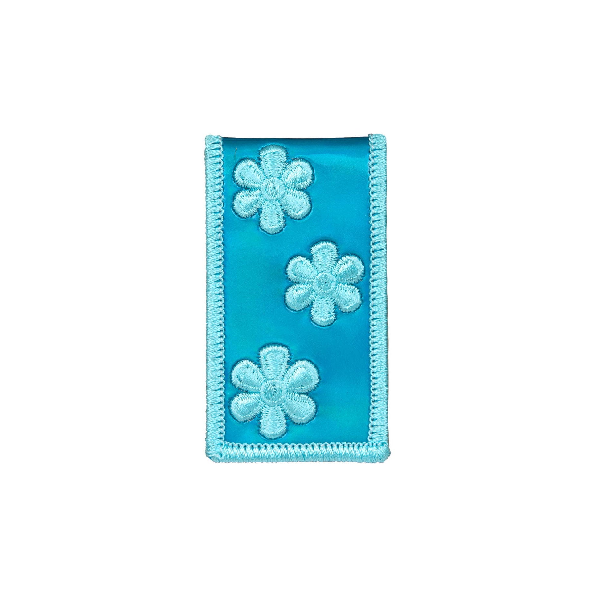 Lässig Anhänger & Patches BOLD Match, Blumen Rückansicht