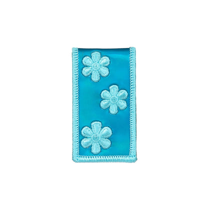 Lässig Anhänger & Patches BOLD Match, Blumen Rückansicht