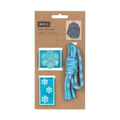 Lässig Anhänger & Patches BOLD Match, Blumen Verpackung