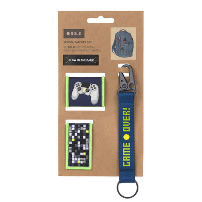Lässig Anhänger & Patches BOLD Match, Gaming Verpackung