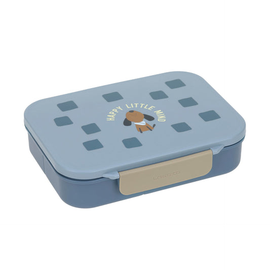 Brotdose Kinder Bento Lunchbox, Pattern Party Blau