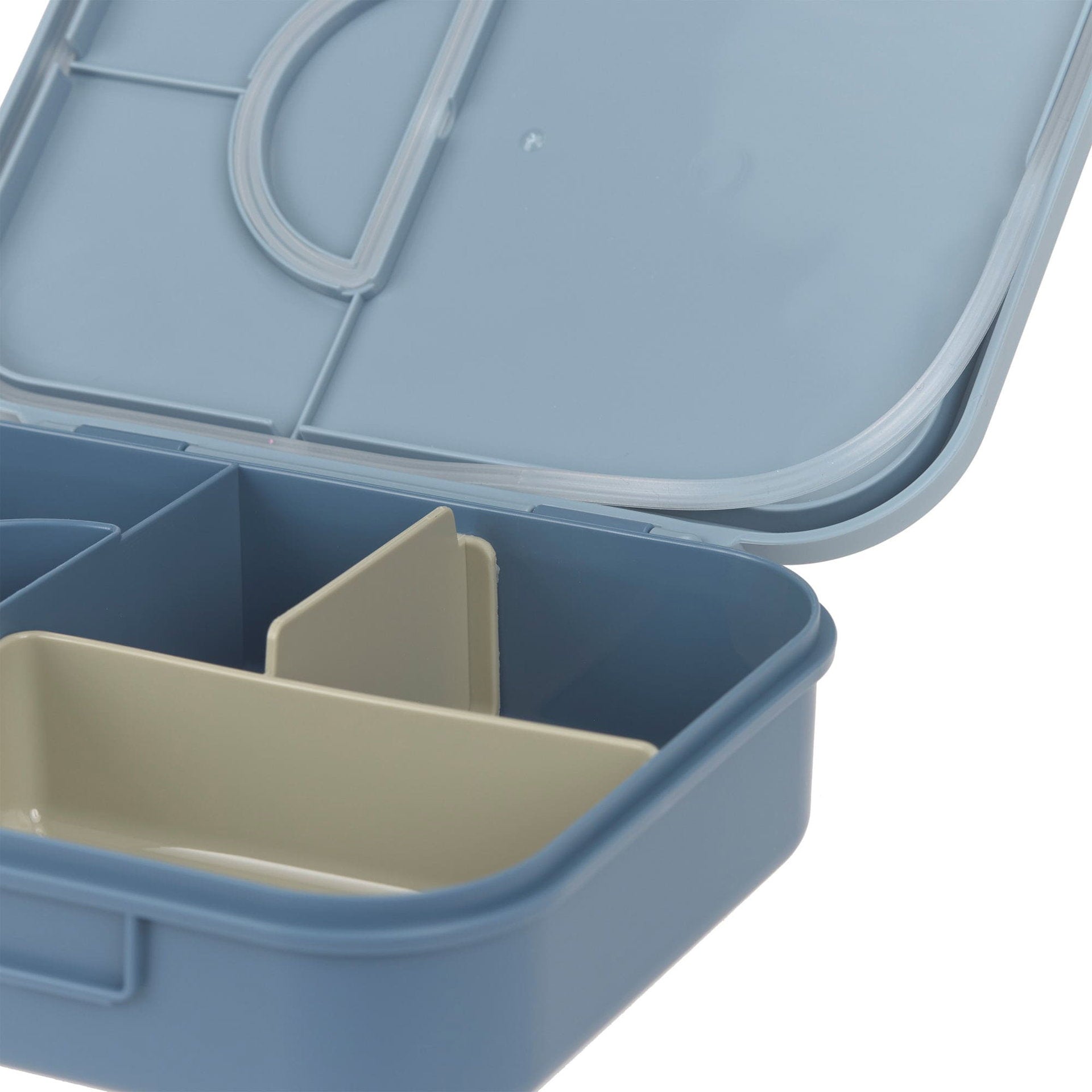 Lässig Brotdose Kinder Bento Lunchbox, Pattern Party Blau Lifestyle Bild