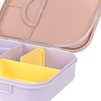 Lässig Brotdose Kinder Bento Lunchbox, Pattern Party Rosa Lifestyle Bild