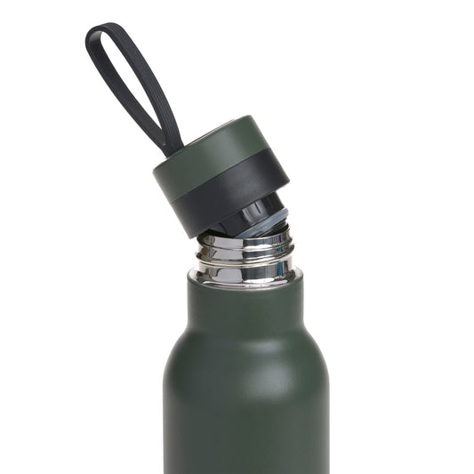 Edelstahl Kinder Trinkflasche Doppelwandig 500 ml BOLD, Dunkelgrün