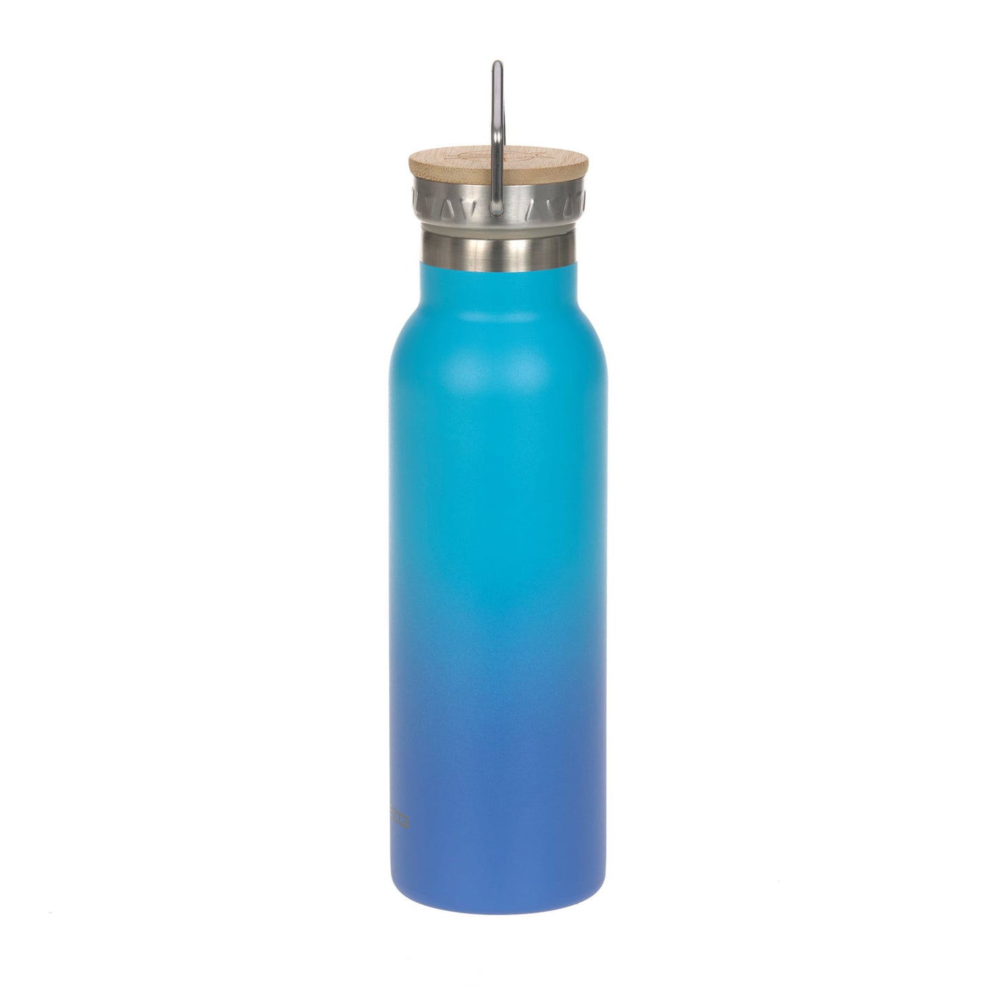 Lässig Edelstahl Kinder Trinkflasche 460 ml Unique Gradient, Blau Lifestyle Bild