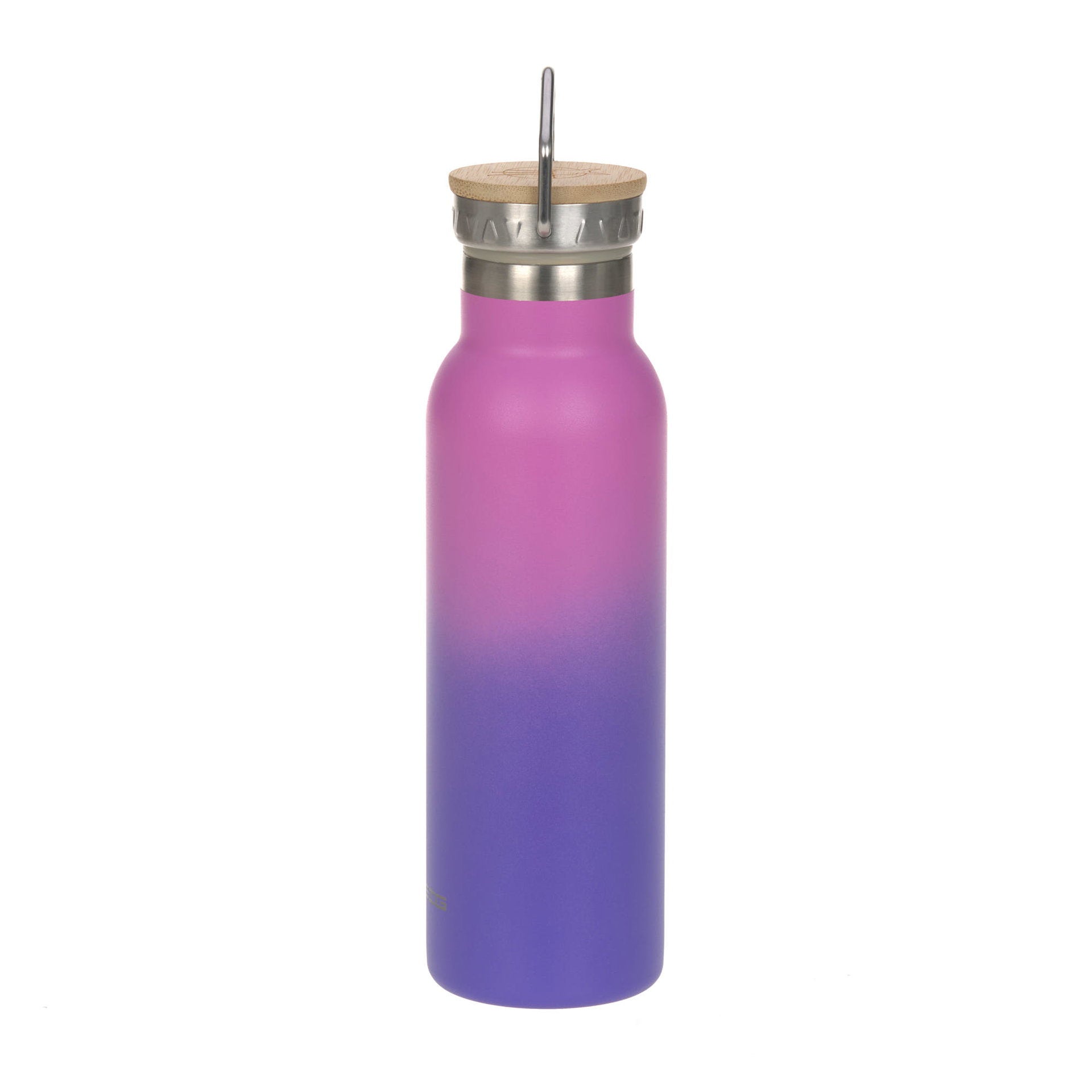 Lässig Edelstahl Kinder Trinkflasche 460 ml Unique Gradient, Lila Lifestyle Bild
