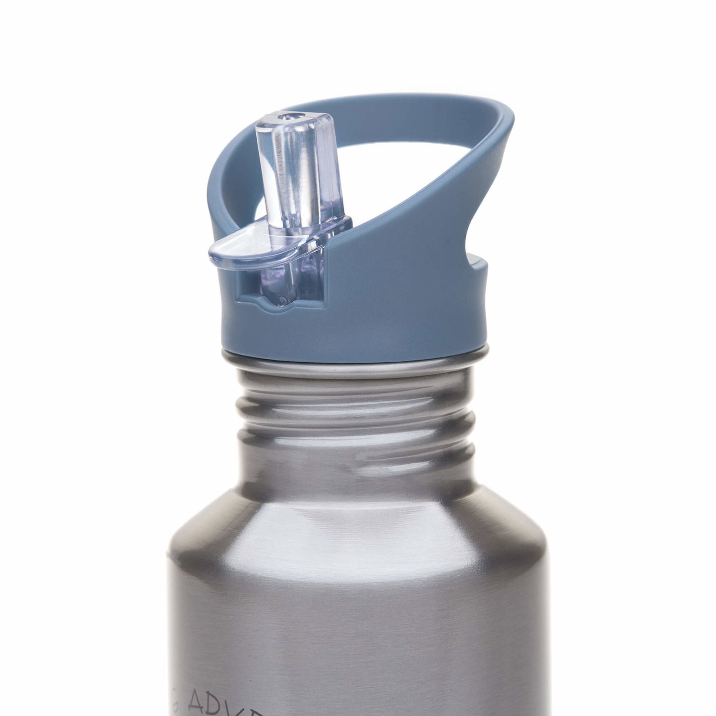 Lässig Edelstahl Kinder Trinkflasche 500 ml Adventure, Traktor Seitenansicht