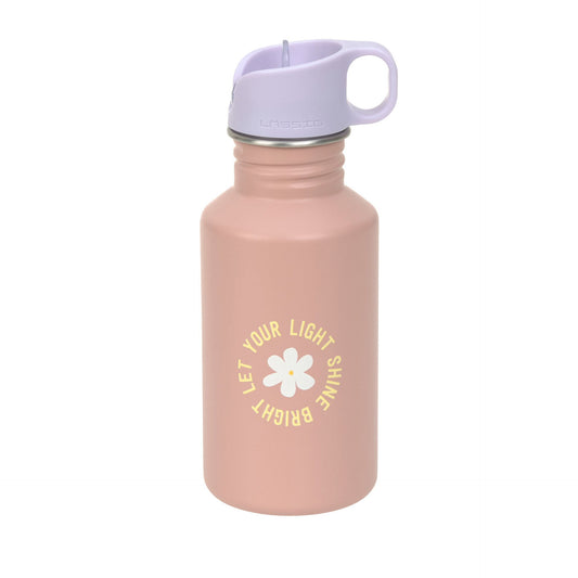 Edelstahl Kinder Trinkflasche 500 ml Pattern Party, Rosa