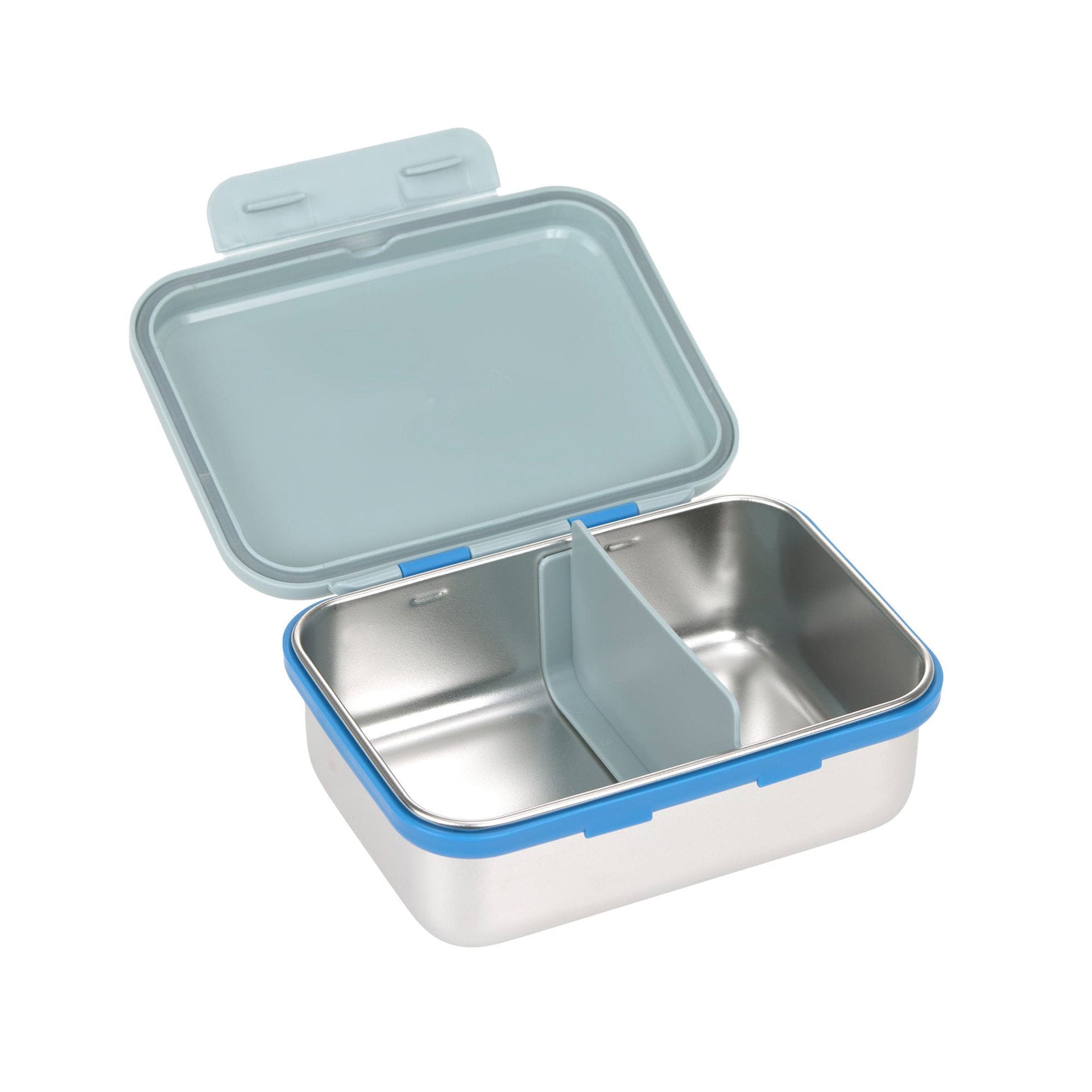 Lässig Brotdose Kinder Edelstahl Lunchbox, Sunny Explorer Grün Detailansicht
