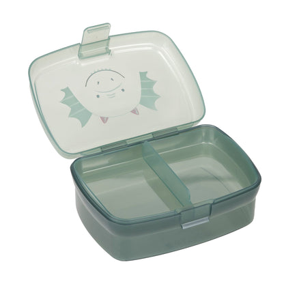 LÄSSIG Brotdose About Friends Drachen – Bento Lunchbox 17,7 cm mit herausnehmbarer Schale