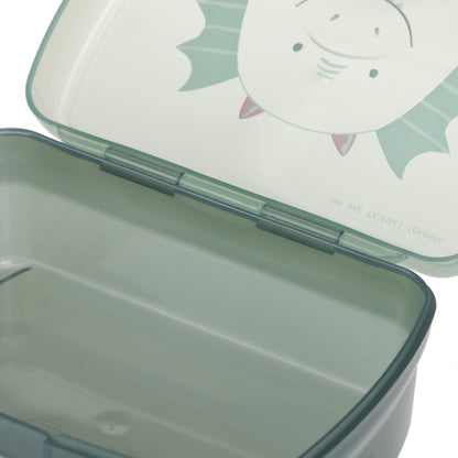 LÄSSIG Brotdose About Friends Drachen – Bento Lunchbox 17,7 cm mit herausnehmbarer Schale