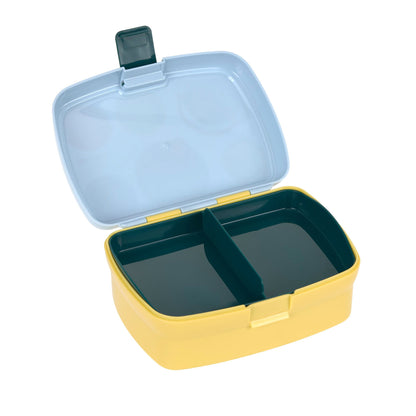LÄSSIG Brotdose SmileyWorld Blau Bento Lunchbox 17,7 cm