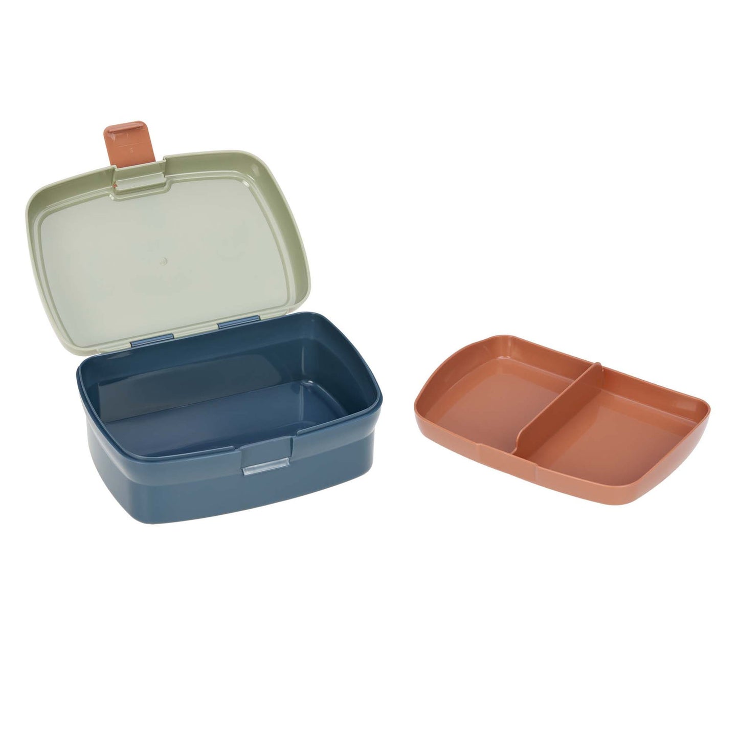Lässig Brotdose Kinder Lunchbox, Happy Prints Seitenansicht
