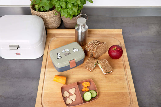 Lässig Brotdose Kinder Lunchbox, Happy Prints Detailansicht