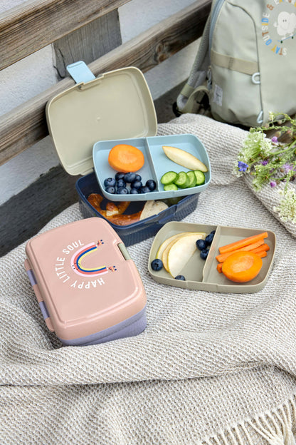 Lässig Brotdose Kinder Tiny Outdoor, Regenbogen Rosa Lila Anwendung