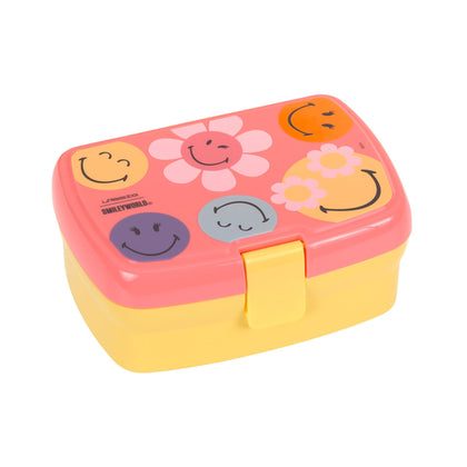 Lässig Brotdose Kinder Lunchbox SmileyWorld Rosa