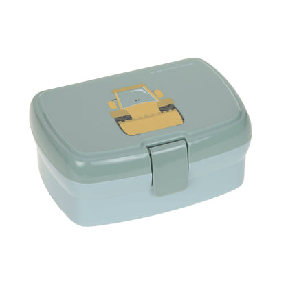 Lässig Brotdose & Trinkflasche Set Lunch Set, Tiny Drivers, Bagger Verpackung