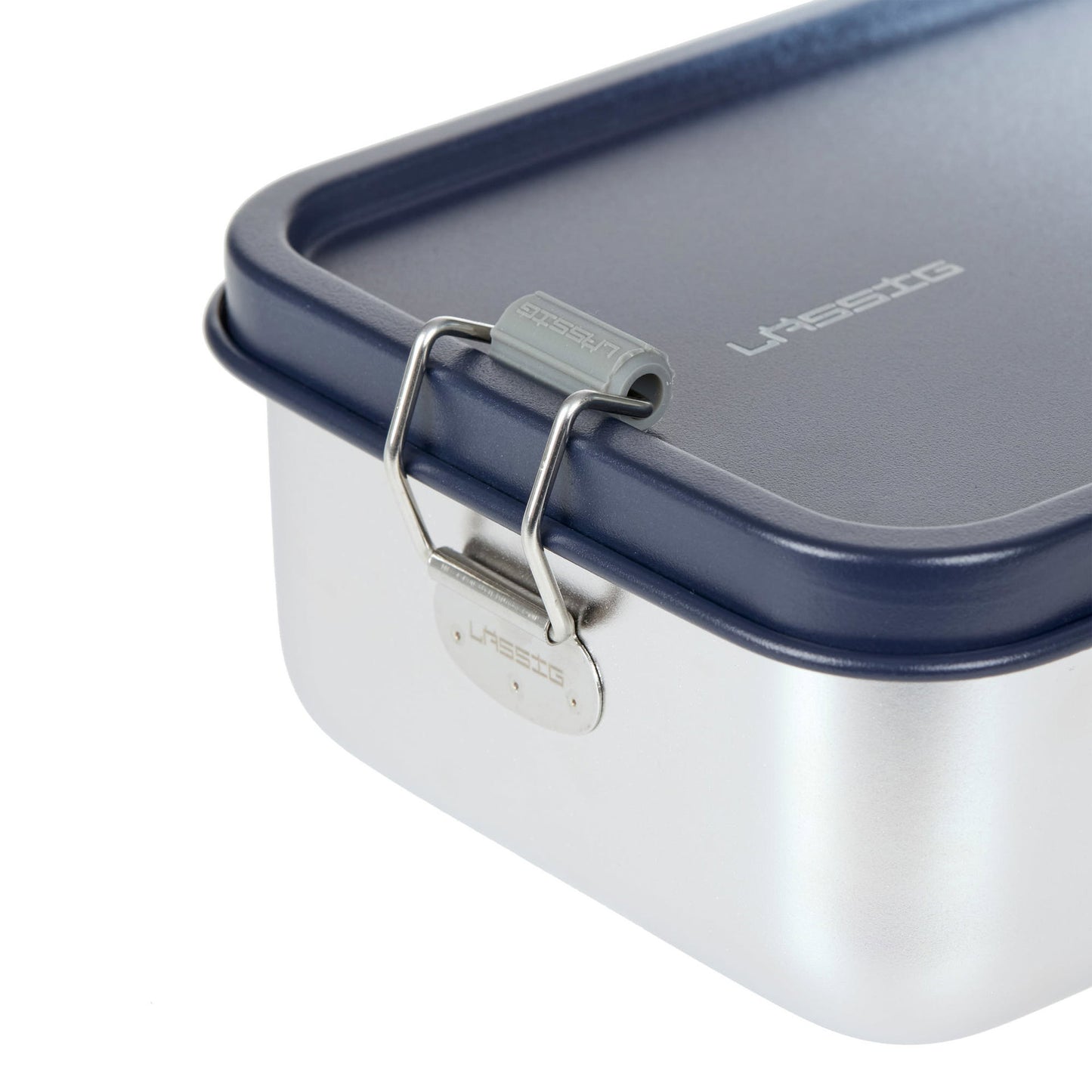 Lässig Brotdose Kinder Edelstahl Lunchbox, Unique, Dunkelblau Verpackung