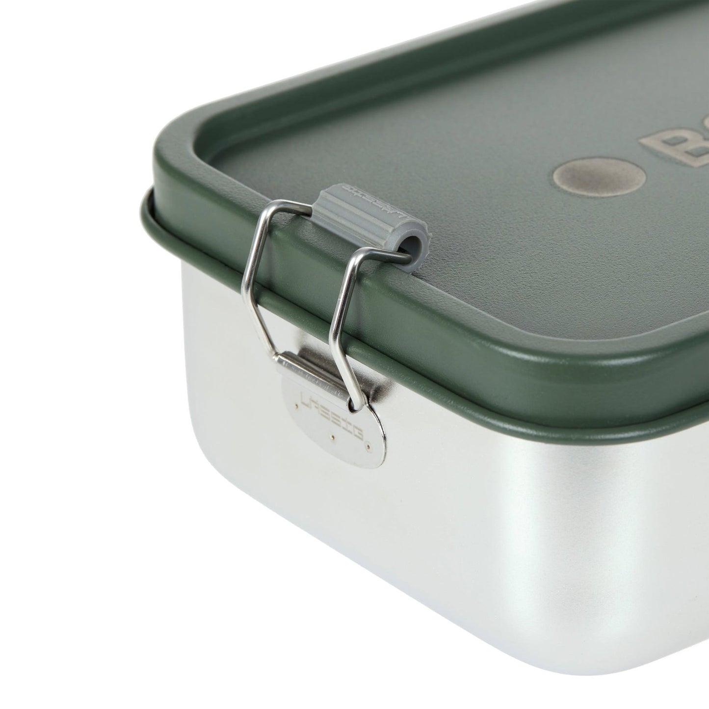 Lässig Brotdose Kinder Edelstahl Lunchbox, BOLD, Dunkelgrün Lifestyle Bild