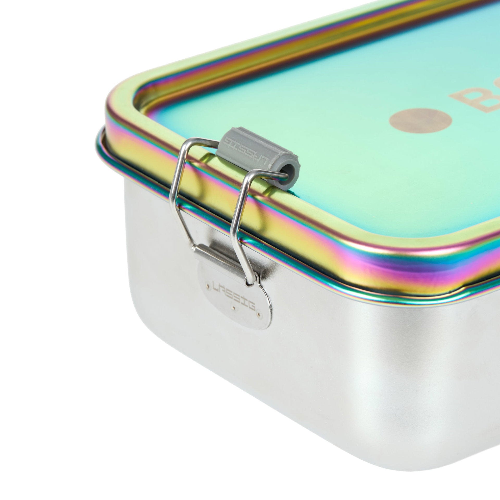 Lässig Brotdose Kinder Edelstahl Lunchbox, BOLD, Rainbow Bunt Lifestyle Bild