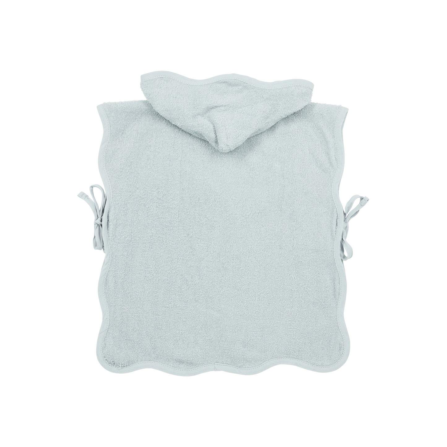 Meyco Badeponcho frottee Wavy Grey Blue