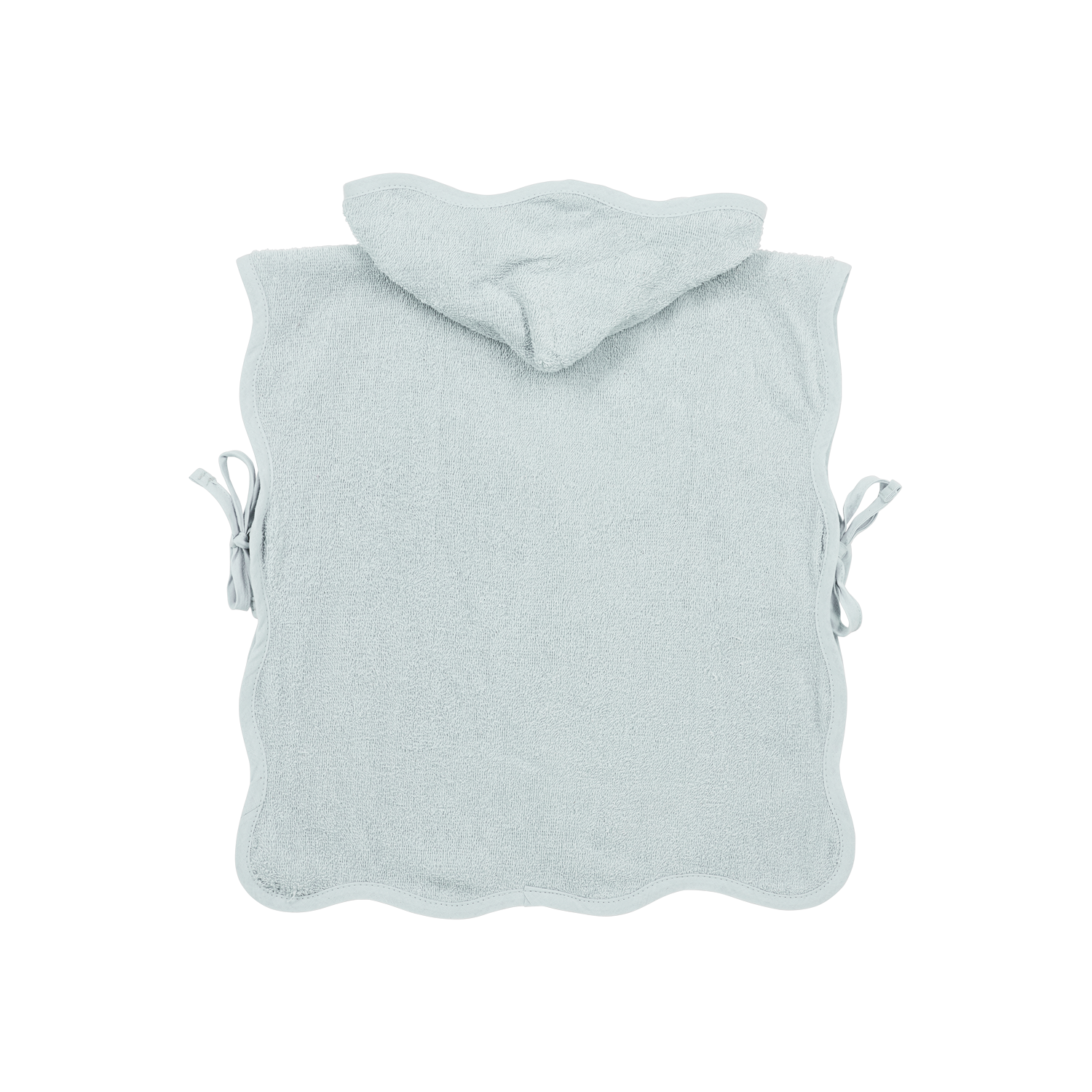 Meyco Badeponcho frottee Wavy Grey Blue