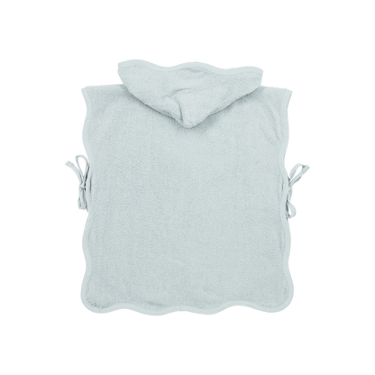 Meyco Badeponcho frottee Wavy Grey Blue
