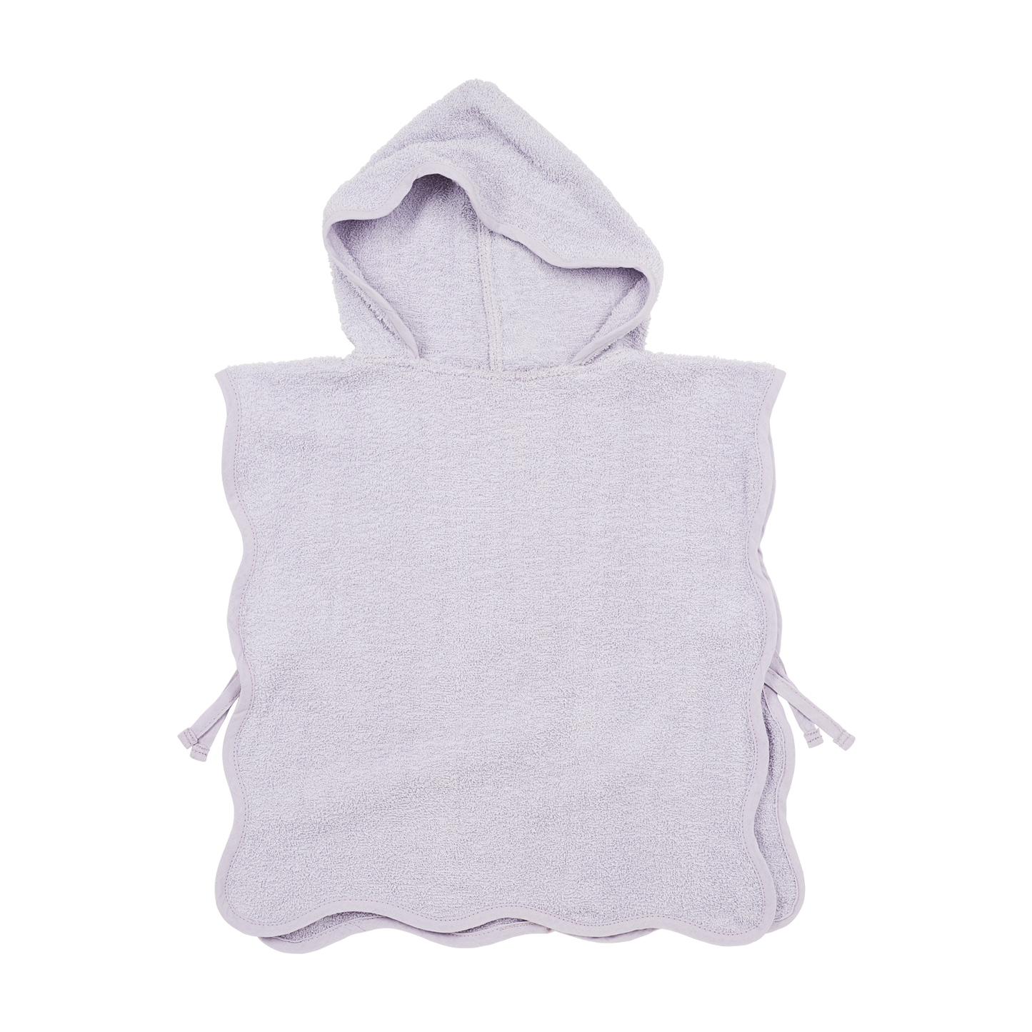 Meyco Badeponcho frottee Wavy Soft Lavender Studio