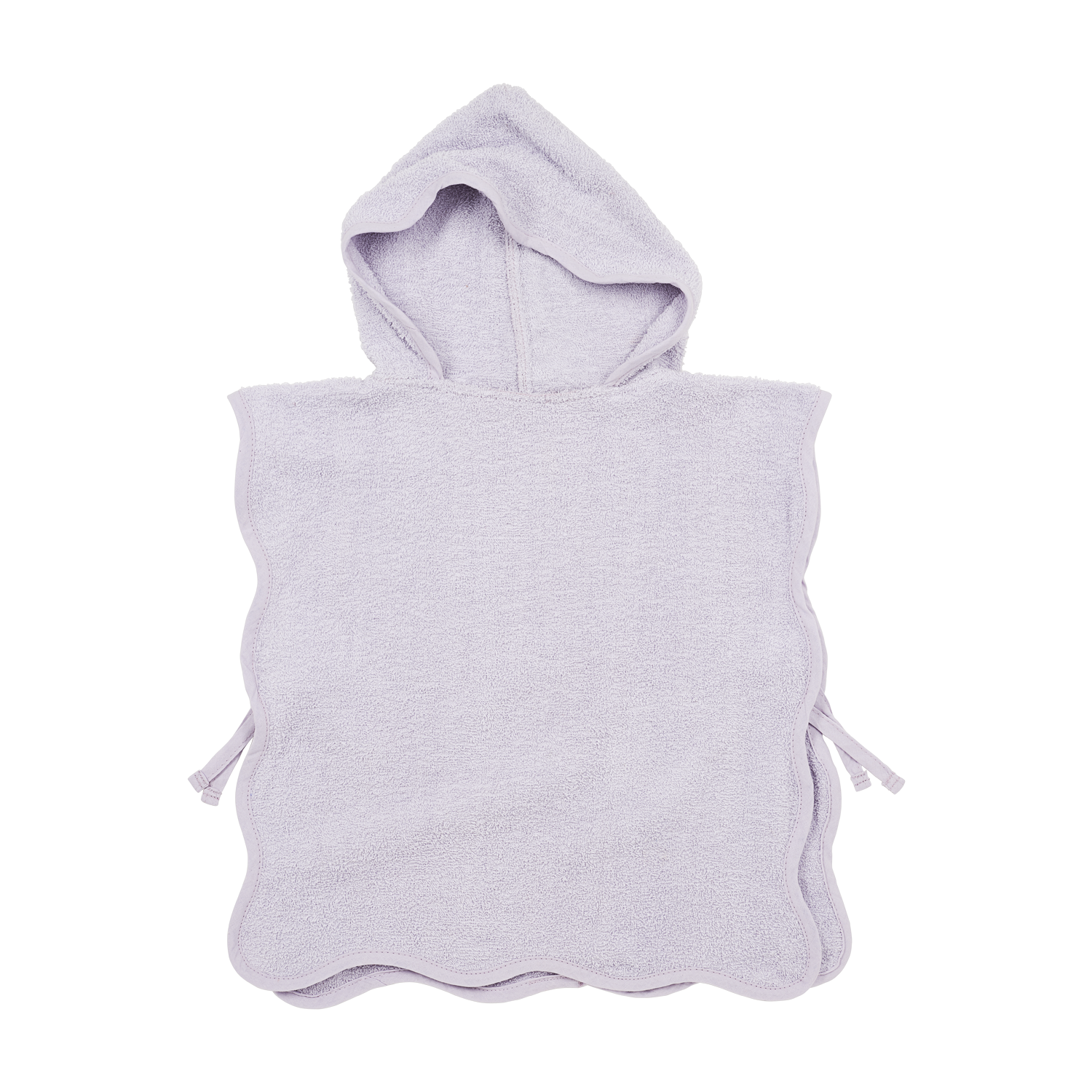 Meyco Badeponcho frottee Wavy Soft Lavender Studio