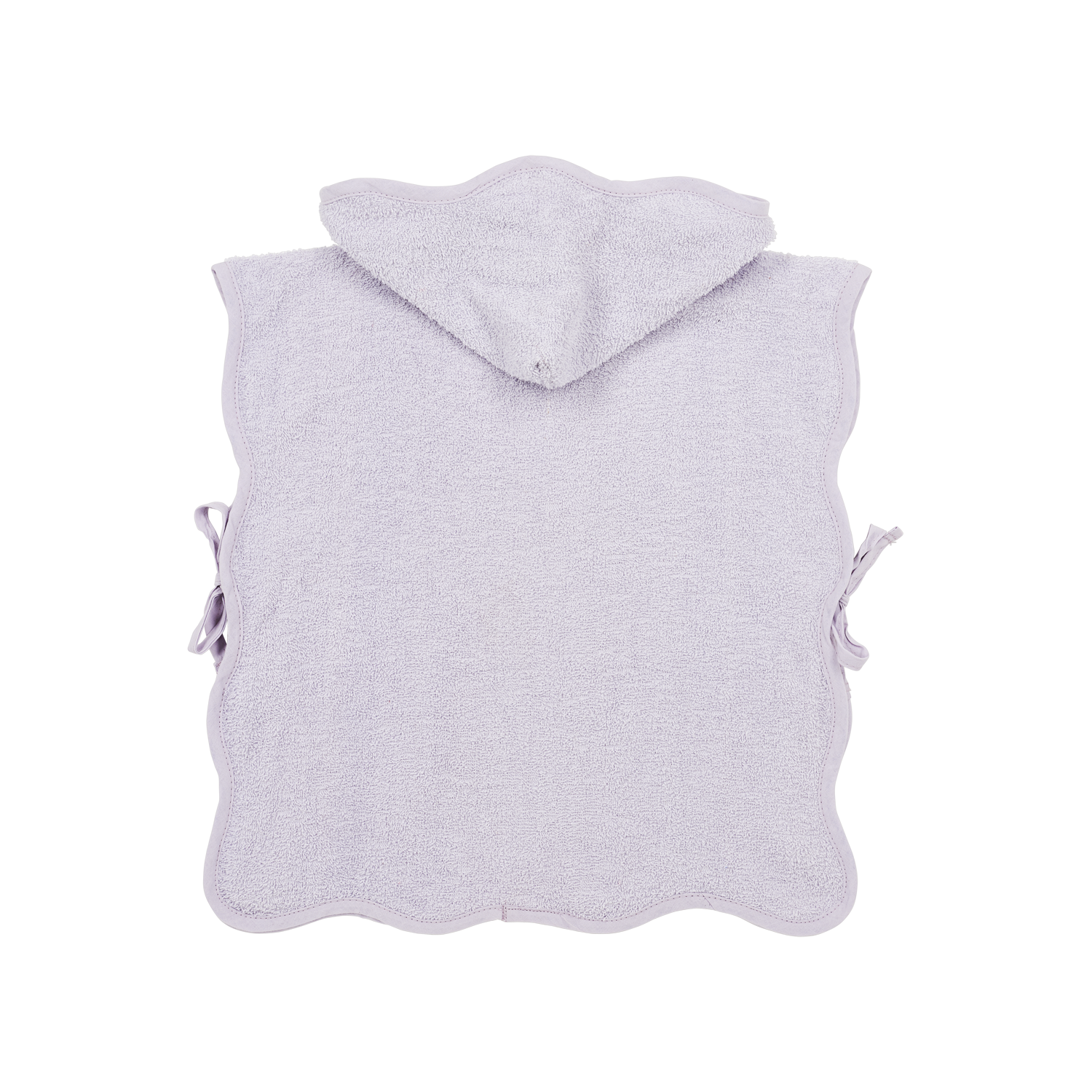 Meyco Badeponcho frottee Wavy Soft Lavender