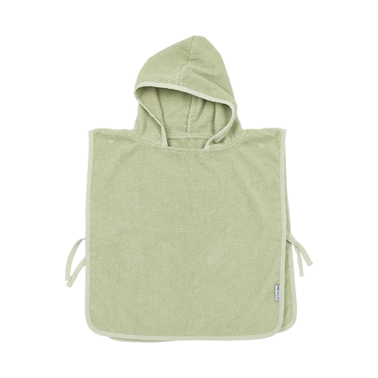 Meyco Badeponcho frottee Popcorn Soft Olive Studio