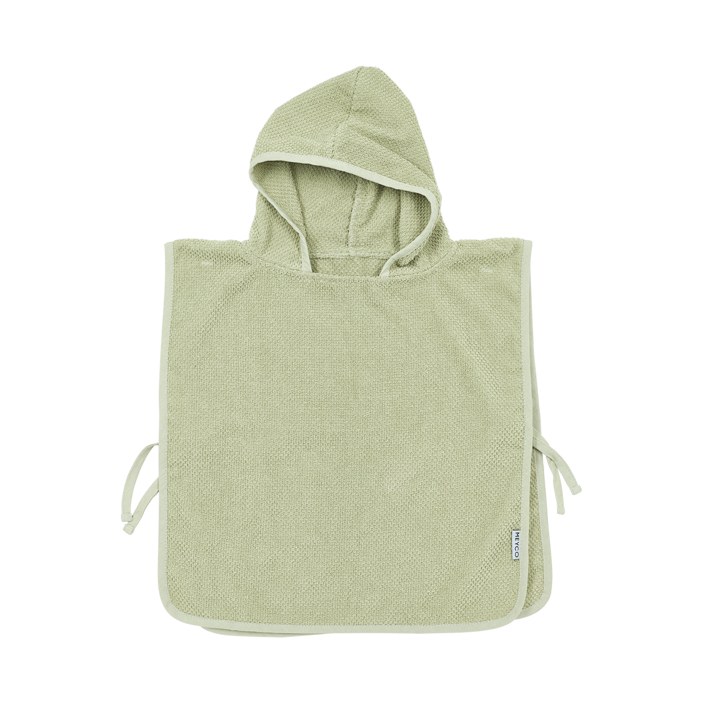 Meyco Badeponcho frottee Popcorn Soft Olive Studio